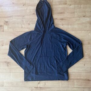 Outdoor Voices CloudKnit Hoodie Women’s XL Navy Soft Stretch Pullover